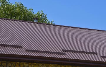 typical Clynnog Fawr corrugated roof uses