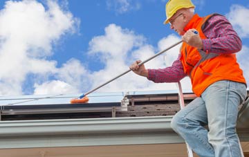 Clynnog Fawr soft wash roof cleaning